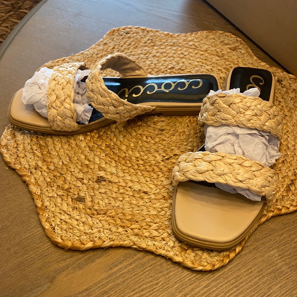 Ccocci Marilyn raffia sandals